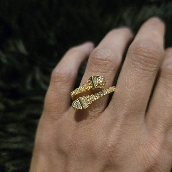 21kgp Dubai Jewelry - Elegant Gold-Tone Jewelry Set - Picture 4 of 14